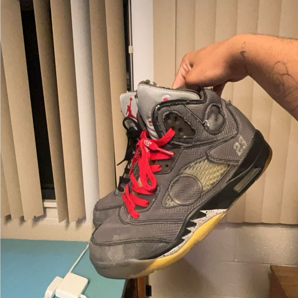 off white jordan 5